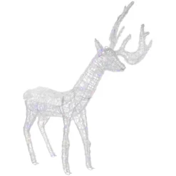 Northlight LED Color Changing Commercial Grade Acrylic Reindeer Outdoor Christmas Decoration - 46.5" -Northlight GUEST ee30b655 93e7 4c83 916c 67b7a2fc2586