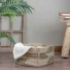 Northlight 12.5'' Brown Woven Accent Christmas Seagrass Basket -Northlight GUEST ef49955a 0558 4256 a211 42e0aa5da435