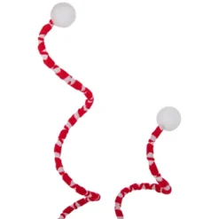 Northlight 24" Red And White Striped Candy Cane Curls Christmas Spray -Northlight GUEST ef80a2c1 959e 41b0 ae16 f9ef5a3a05fb