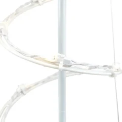 Northlight LED Lighted Outdoor Spiral Christmas Cone Trees 3' 4' And 6' - Warm White Lights - Set Of 3 -Northlight GUEST efff1a37 5513 4537 b769 47ce30fe1dcc