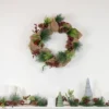 Northlight 4.5' X 5.5" Unlit Snow Dusted Pine Cones, Berries, And Long Pine Needles Artificial Christmas Garland -Northlight GUEST f0135d0c a5b7 4215 9fde d4466638c2cf