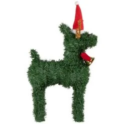 Northlight Pine Reindeer With Bell Artificial Christmas Decoration - 12" 14 Northlight Pine Reindeer With Bell Artificial Christmas Decoration - 12" -Northlight GUEST f25d60ed ca17 4bec 912a dad40ecdcd17