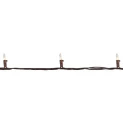 Northlight Mini Incandescent Christmas Lights - Clear - 10' Brown Wire - 50ct -Northlight GUEST f3a26ff3 e3a7 4246 94d5 171d3b3cb79f 1