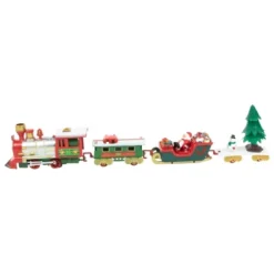 Northlight 31pc Battery Operated Lighted And Animated Christmas Tree Train Set With Sound -Northlight GUEST f8a7c137 3494 415c 8a11 4d213c2cca63