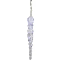 Northlight LED Ice Pillar Christmas Icicle Lights - Pure White - 29' Clear Wire - 360ct -Northlight GUEST f9907d58 e967 4fee 84fb 98e7d40f4711