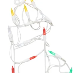 Northlight LED Lighted Candle Christmas Window Silhouette Decoration - 12" - Multi Lights -Northlight GUEST f9be51ef 072b 4755 a98b 0cfb988a6344